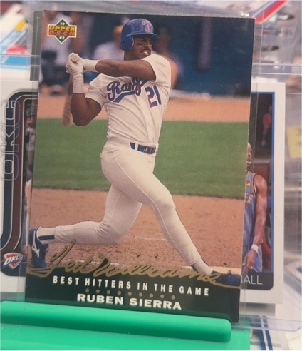 1992 Upper Deck #T15 Ruben Sierra — front