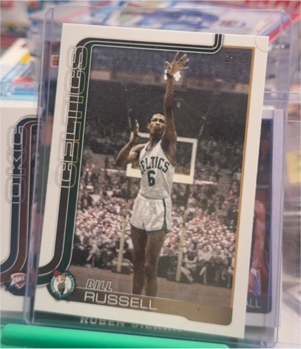 2025-26 Topps Flagship #251 Bill Russell — front