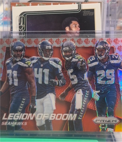 2014 Panini Prizm #200 Legion of Boom Earl Thomas III Byron Maxwell Kam Chancellor — front