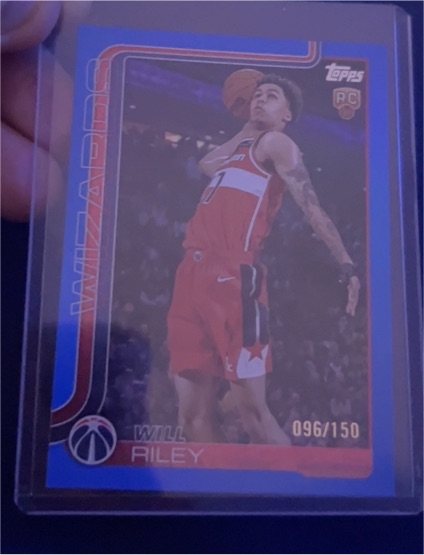 2025-26 Topps Basketball #221 Will Riley — front