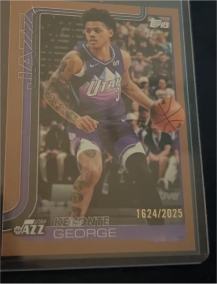 2025-26 Topps #131 Keyonte George — front
