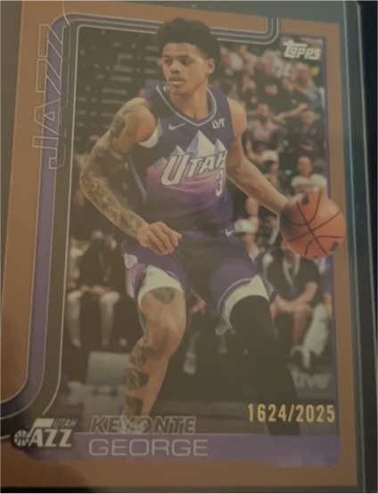 2025 Topps Flagship #1624 Keyonte George — front
