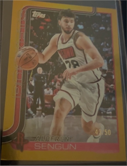 2025-26 Topps #180 Alperen Sengun — front