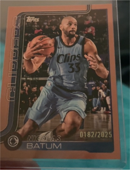 2025-26 Topps Basketball #146 Nicolas Batum — front