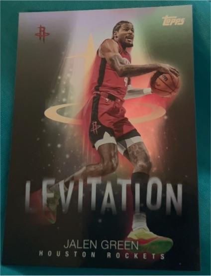 2025-26 Topps Basketball #L-15 Jalen Green Levitation — front
