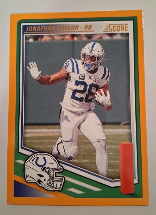 2025 Panini Score #89 Jonathan Taylor — front