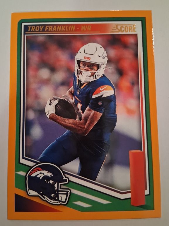 2025 Panini Score #15 Troy Franklin — front