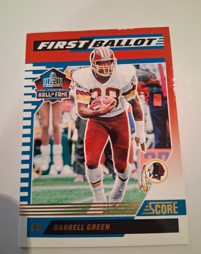 2025 Score #3 Darrell Green First Ballot — front