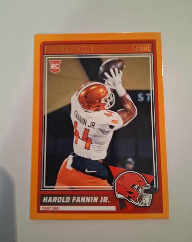 2025 Panini Score #4 Harold Fannin Jr. — front
