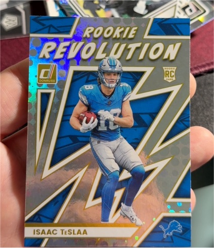 2025 Donruss #22 Isaac TeSlaa Rookie Revolution — front