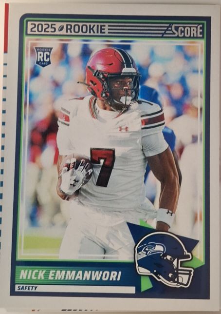 2025 Panini Score #96 Nick Emmanwori — front