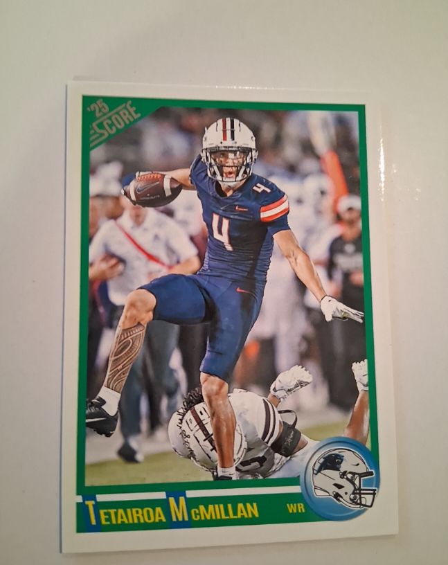2025 Panini Score #3 Tetairoa McMillan — front