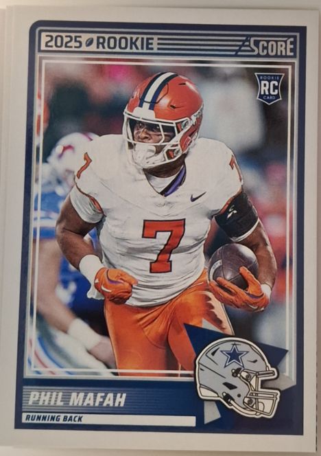 2025 Panini Score #44 Phil Mafah — front