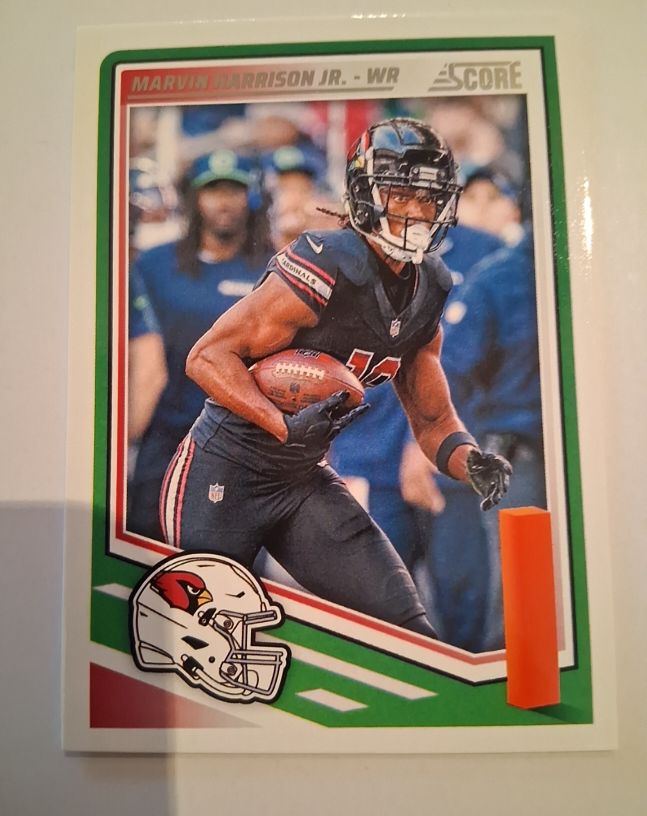 2025 Panini Score #186 Marvin Harrison Jr. — front
