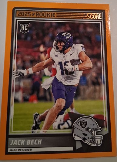 2025 Panini Score #63 Jack Bech — front