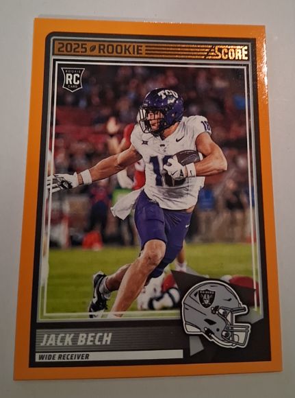 2025 Panini Score #63 Jack Bech — front