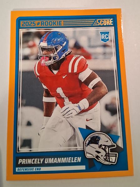 2025 Panini Score #86 Princely Umanmielen — front