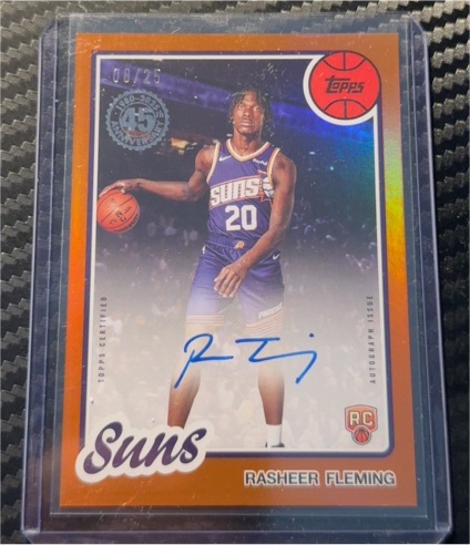 2025-26 Topps #80BK-74 Rasheer Fleming — front