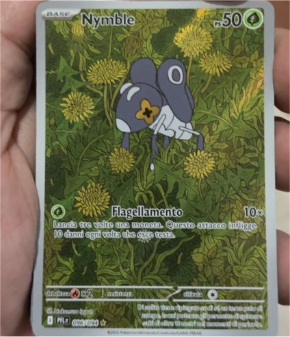 2023 Pokémon Phantasmal Flames #096 Nymble Illustration Rare — front