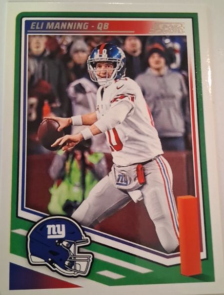 2025 Panini Score #78 Eli Manning — front