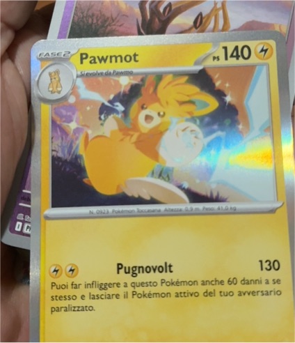 2023 Pokémon ME02 #034 Pawmot — front