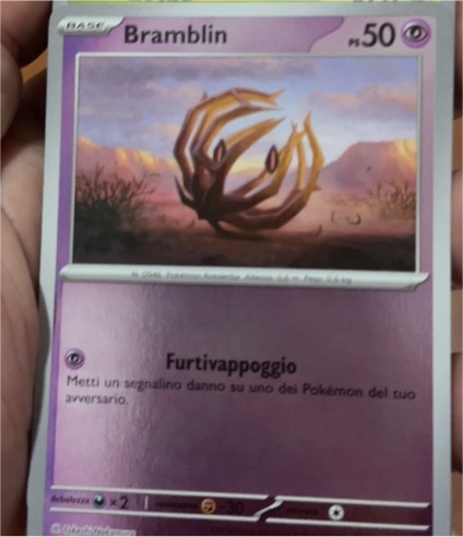 2025 Pokémon ME02: Phantasmal Flames #046 Bramblin — front