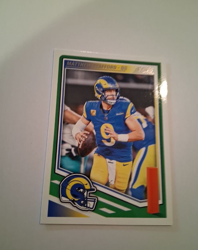 2025 Score #196 Matthew Stafford — front