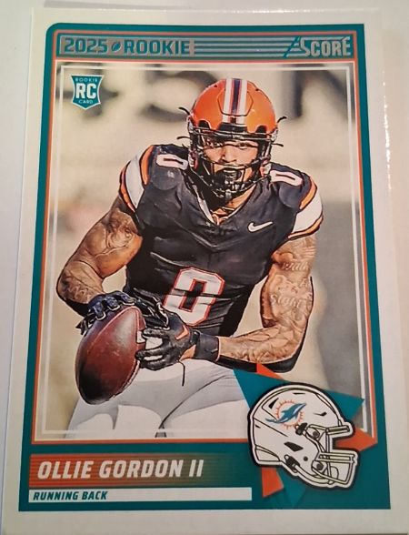2025 Panini Score #10 Ollie Gordon II — front
