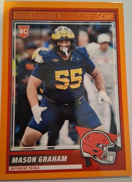 2025 Score #22 Mason Graham — front