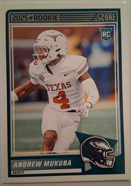 2025 Panini Score #98 Andrew Mukuba — front