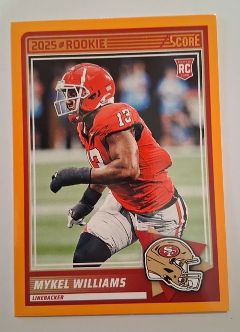 2025 Panini Score #28 Mykel Williams — front