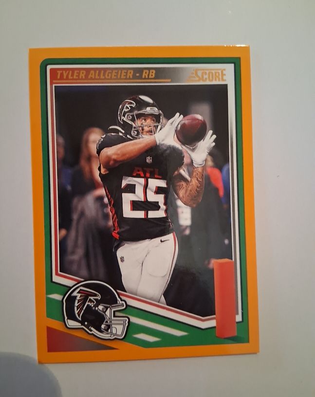 2025 Panini Score #56 Tyler Allgeier — front