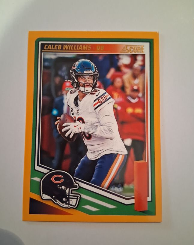 2025 Panini Score #107 Caleb Williams — front