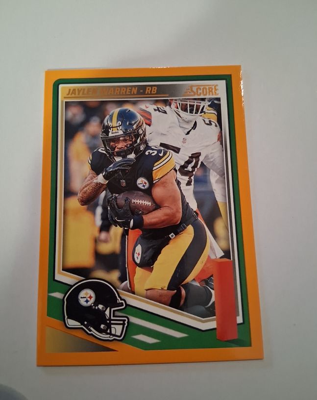 2025 Panini Score #225 Jaylen Warren — front