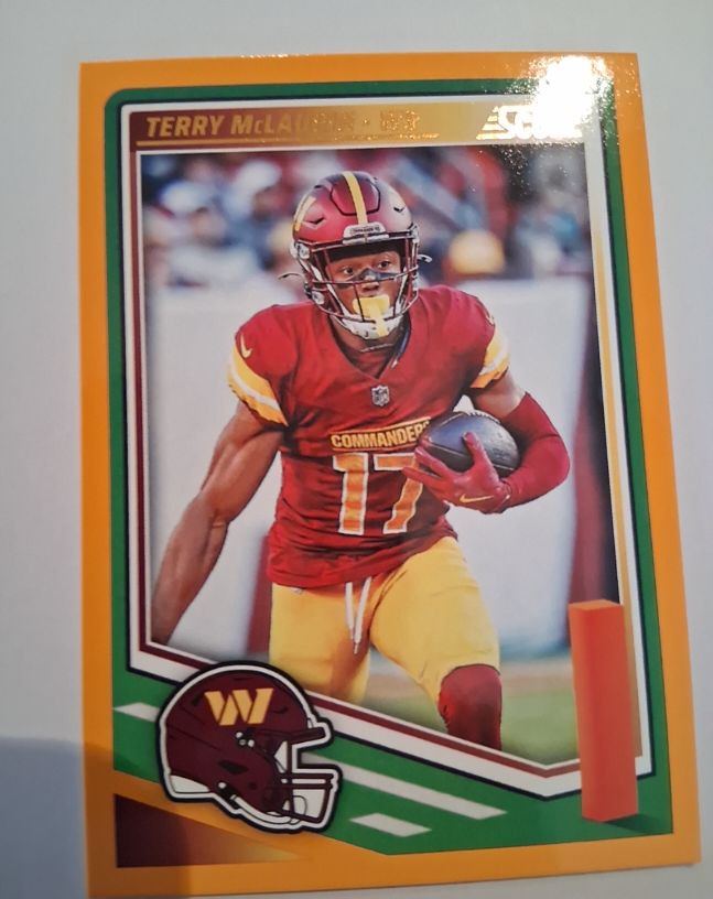2025 Panini Score #183 Terry McLaurin Washington Commanders — front
