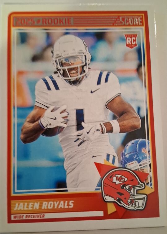2025 Panini Score #8 Jalen Royals — front