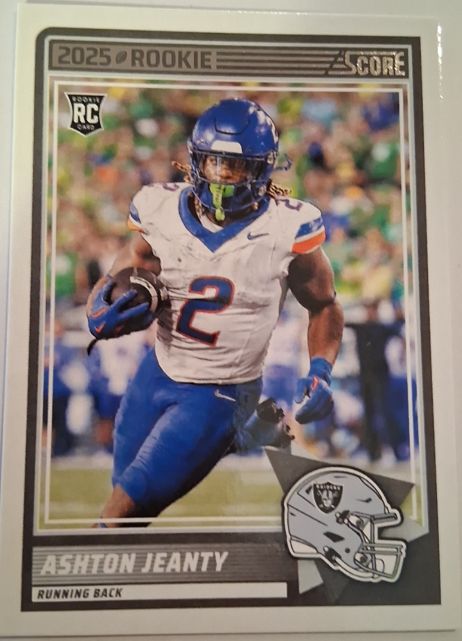 2025 Panini Score #14 Ashton Jeanty — front