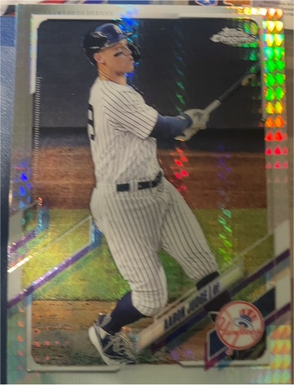 2021 Topps Chrome #99 Aaron Judge — front