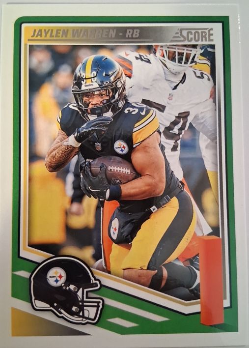 2025 Panini Score #225 Jaylen Warren — front