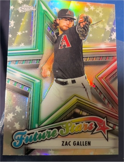 2021 Topps Chrome #FS-18 Zac Gallen Future Stars — front