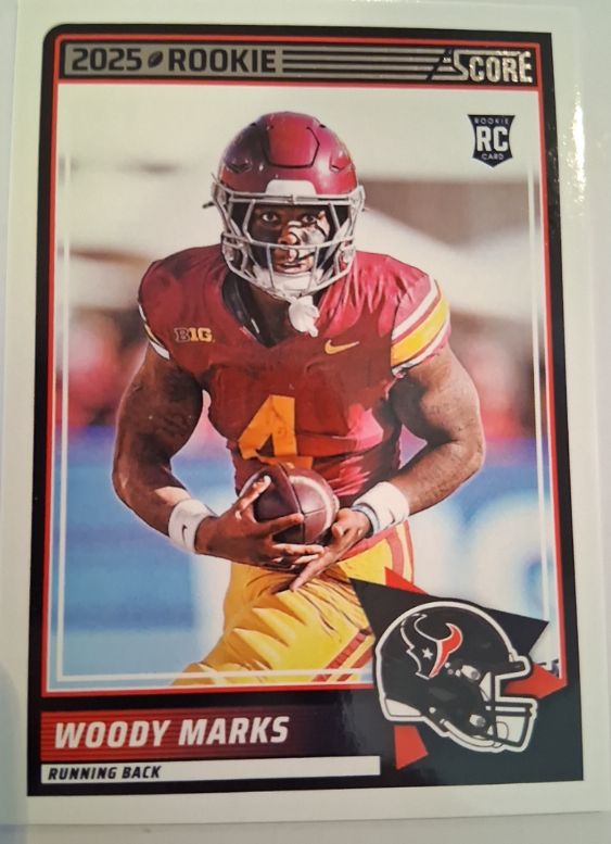 2025 Panini Score #43 Woody Marks — front