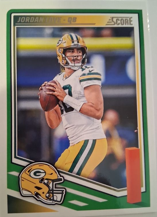 2025 Panini Score #119 Jordan Love — front