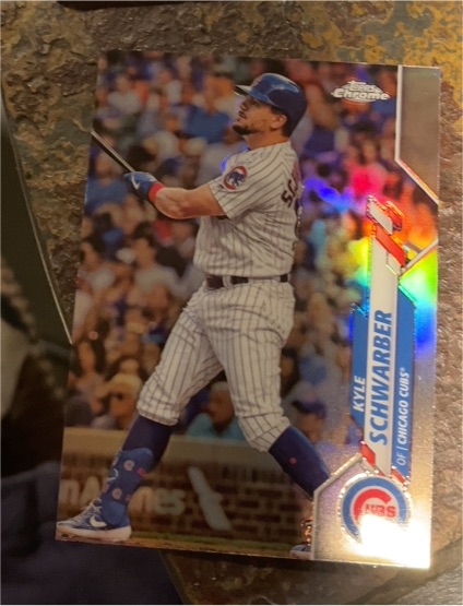 2020 Topps Chrome #85 Kyle Schwarber — front