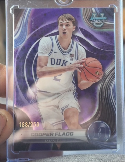2024-25 Bowman Best University #16 Cooper Flagg — front