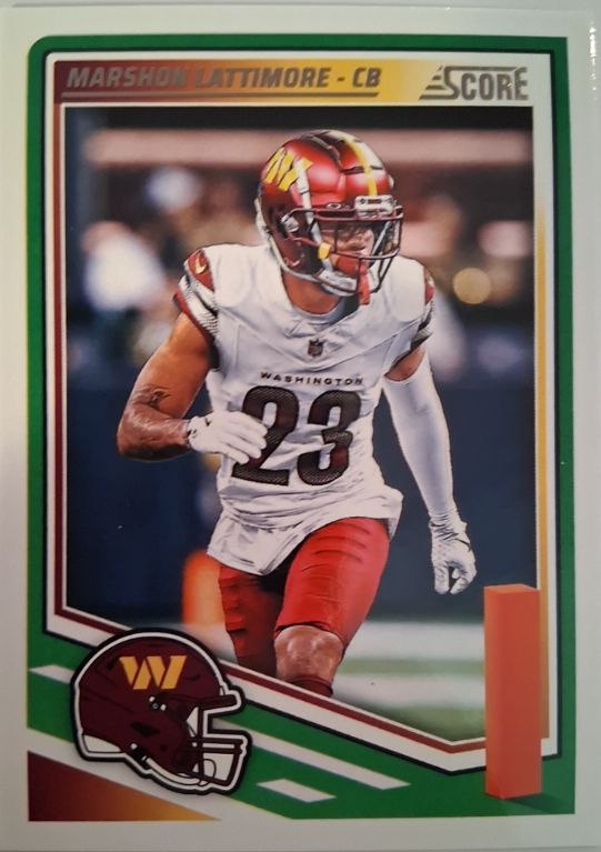 2025 Panini Score #165 Marshon Lattimore — front