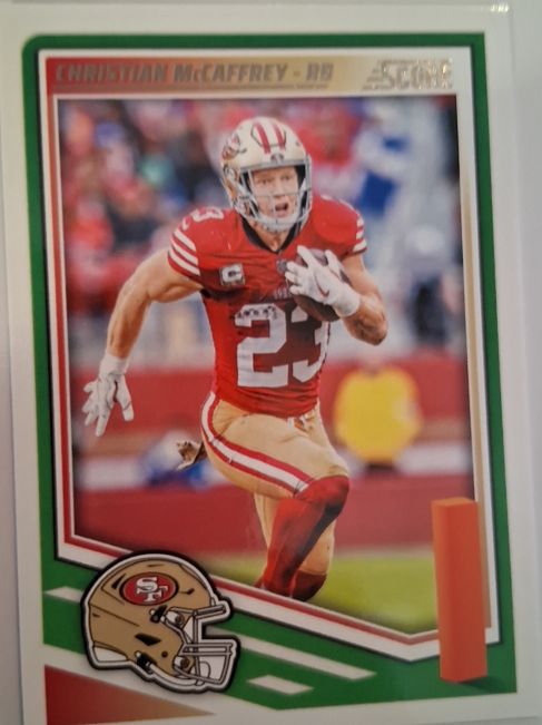 2025 Score #238 Christian McCaffrey — front