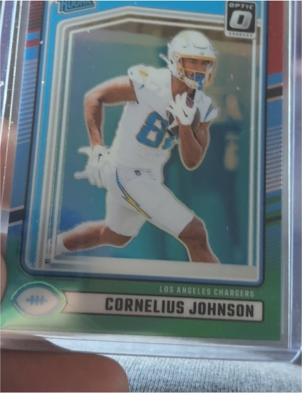 2024 Panini Donruss Optic #377 Cornelius Johnson — front