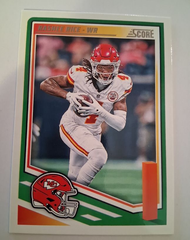 2025 Panini Score #182 Rashee Rice — front