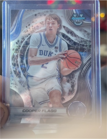 2024-25 Bowman's Best University #16 Cooper Flagg — front