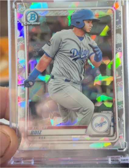 2020 Bowman Chrome Prospects #BCP-143 Keibert Ruiz — front